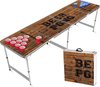 Afbeelding van het spelletje Elsenberg Essentials® - Beer Pong Premium complete set met 120 cups en 6 ballen - Beer Pong Tafel - Beerpong set - Table - Opklapbaar - Bierpong