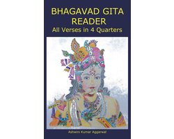 Omslag van Bhagavad Gita Reader: All Verses in 4 Quarters