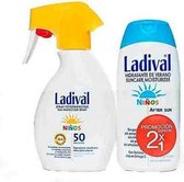 Duplo Protector Solar Para Nia+-os Fps50 En Spray Aftersun Ladival
