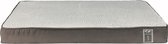 Trixie vitaal orthopedische kussen taupe/lichtgrijs - 80 x 50 cm - 1 stuks