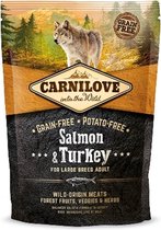 Carnilove salmon / turkey adult large breed - 1,5 kg - 1 stuks