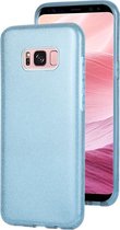 Voor Galaxy S8 + TPU Glitter All-inclusive beschermhoes (blauw)