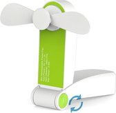 C28 mini draagbare USB-zakvouwventilator (groen)