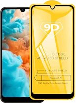 9D Full Glue Full Screen gehard glasfilm voor Huawei Y6 Pro (2019)