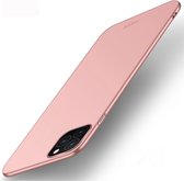 MOFI Frosted PC Ultradunne harde hoes voor iPhone 11 Pro (rosÃ©goud)