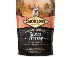 Carnilove salmon / turkey puppies large breed - 12 kg - 1 stuks
