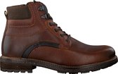 Omoda 840058 Veterboots - Laarzen Met Veters - Heren - Cognac - Maat 42