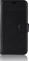 Mobigear Telefoonhoesje geschikt voor Samsung Galaxy A71 Hoesje | Mobigear Classic Bookcase Portemonnee | Pasjeshouder voor 3 Pasjes | Telefoonhoesje voor Pinpas / OV Kaart / Rijbewijs - Zwart
