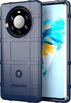 Voor Huawei Mate 40 Pro Volledige dekking schokbestendig TPU-hoesje (blauw)