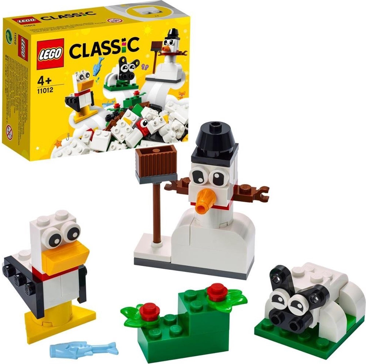 LEGO Classic Creatieve Witte Stenen - 11012