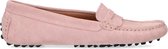 Manfield - Dames - Roze suède loafers - Maat 39