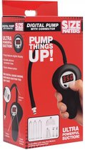 Digital Pump with Connector - Black - Pumps