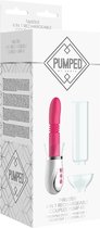 Thruster - 4 in 1 Rechargeable Couples Pump Kit - Pink - Kits - Silicone Vibrators - Pumps