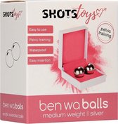 Ben Wa Balls - Medium Weight - Silver - Balls