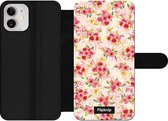 Wallet case - geschikt voor iPhone 11 Pro Max - Floral N°5
