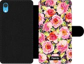 Wallet case - geschikt voor iPhone Xr - Floral N°3