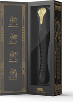 King Vibrating Thruster - Obsidian Black - G-Spot Vibrators - Design Vibrators - Luxury Vibrators - Thrusting Vibrators