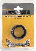 Silicone Ring - Black - 30mm - Cock Rings
