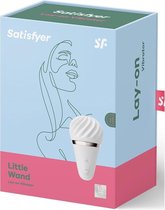 Little Wand Lay-on Vibrator - White - Design Vibrators - Clitoral Stimulators