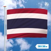 Vlag Thailand 200x300cm - Spunpoly
