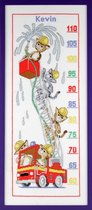 Kit de point de croix Règle du service d'incendie