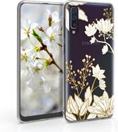 kwmobile telefoonhoesje voor Samsung Galaxy A50 - Hoesje voor smartphone - Planten en Bloemen Mix design