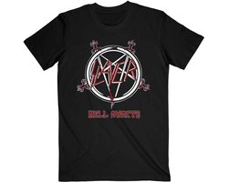 Slayer - Hell Awaits Tour Heren T-shirt - S - Zwart