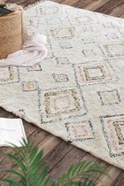 The Rug Republic Handgemaakt Ivoor/Multi Salford Tapijt