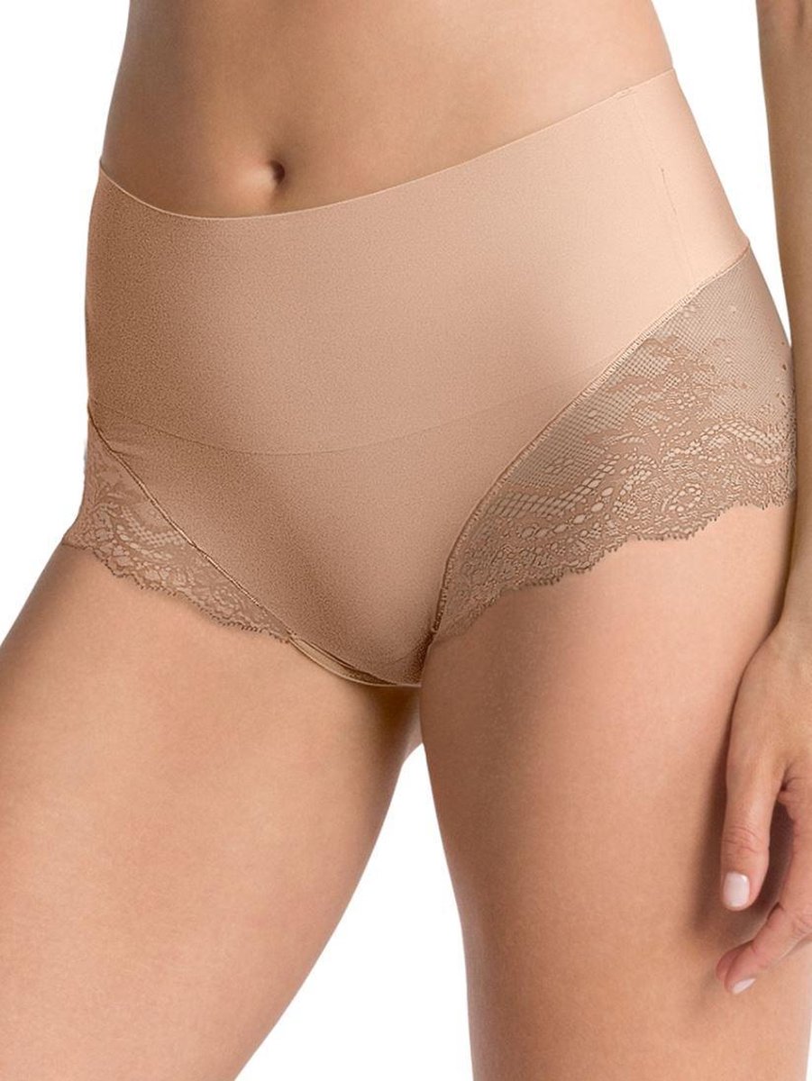 Spanx Undie-Tectable Lace Hi Hipster - Soft Nude -