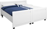 Comfort Collectie bed Capri uitrijdbaar - 180 x 210 cm - alpine wit