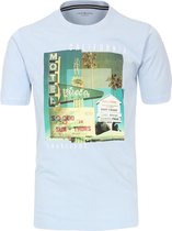 Casa Moda T-shirt San Francisco Blauw 913594100-141 - XL
