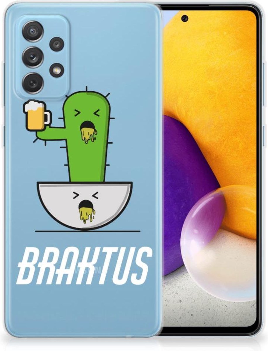 Samsung Galaxy A72 Telefoonhoesje met Naam Braktus