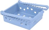 Creatieve multifunctionele koelkast opbergreklade (blauw)