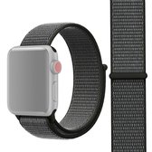 Eenvoudige fashion nylon horlogeband voor Apple Watch-serie 5 & 4 44 mm / 3 & 2 & 1 42 mm, met Magic Stick (grijs)