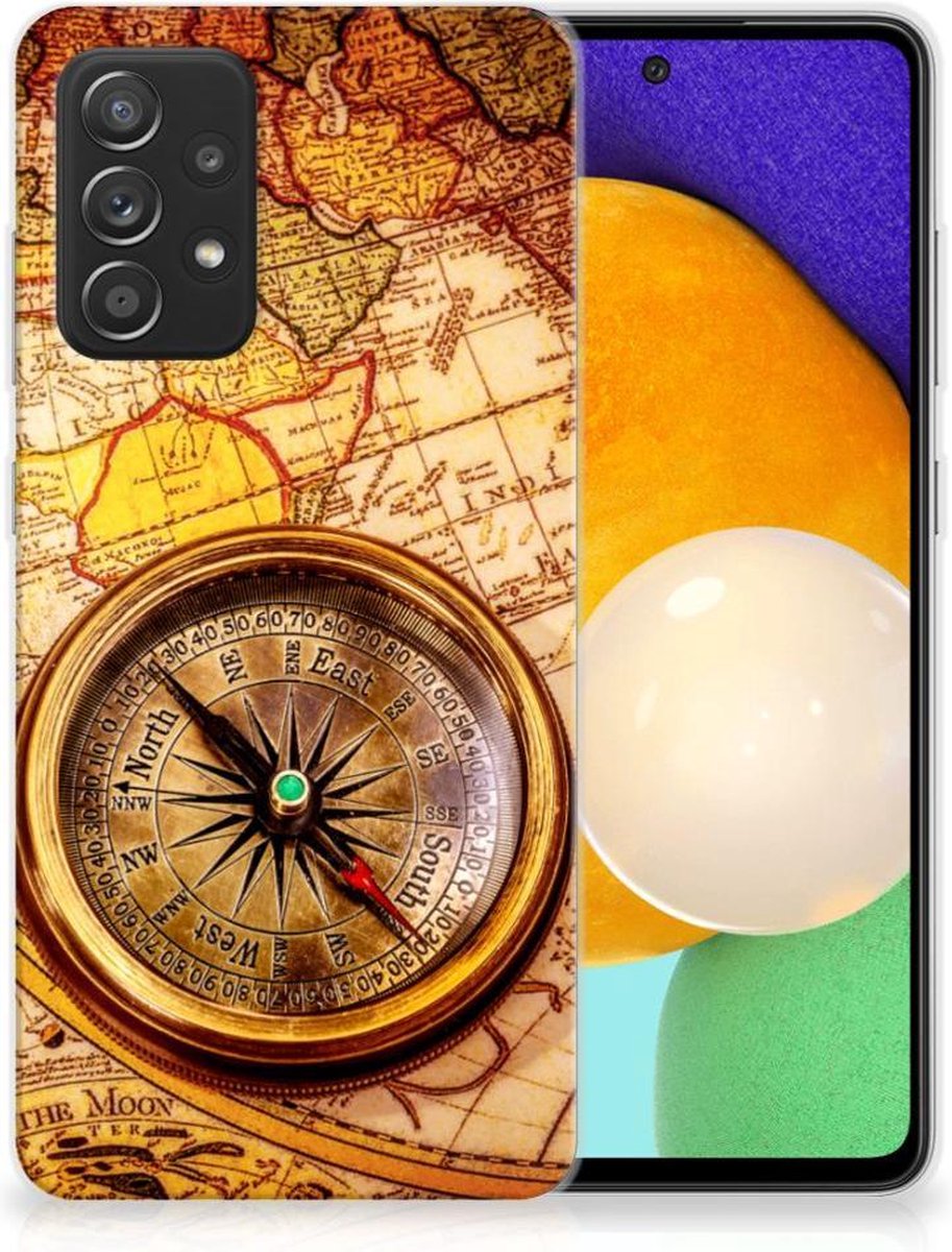 Samsung Galaxy A52 (5G/4G) Siliconen Back Cover Kompas