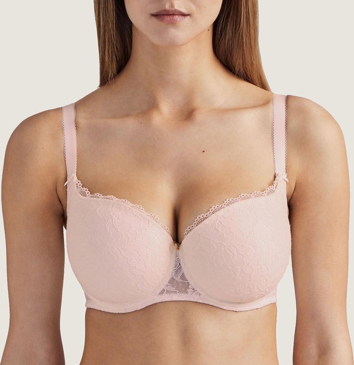 Aubade Rosessence - balconnet bh - maat 80B - roze - HK04