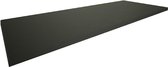 Marmaris Topblad 120x46x2,5 cm mat zwart