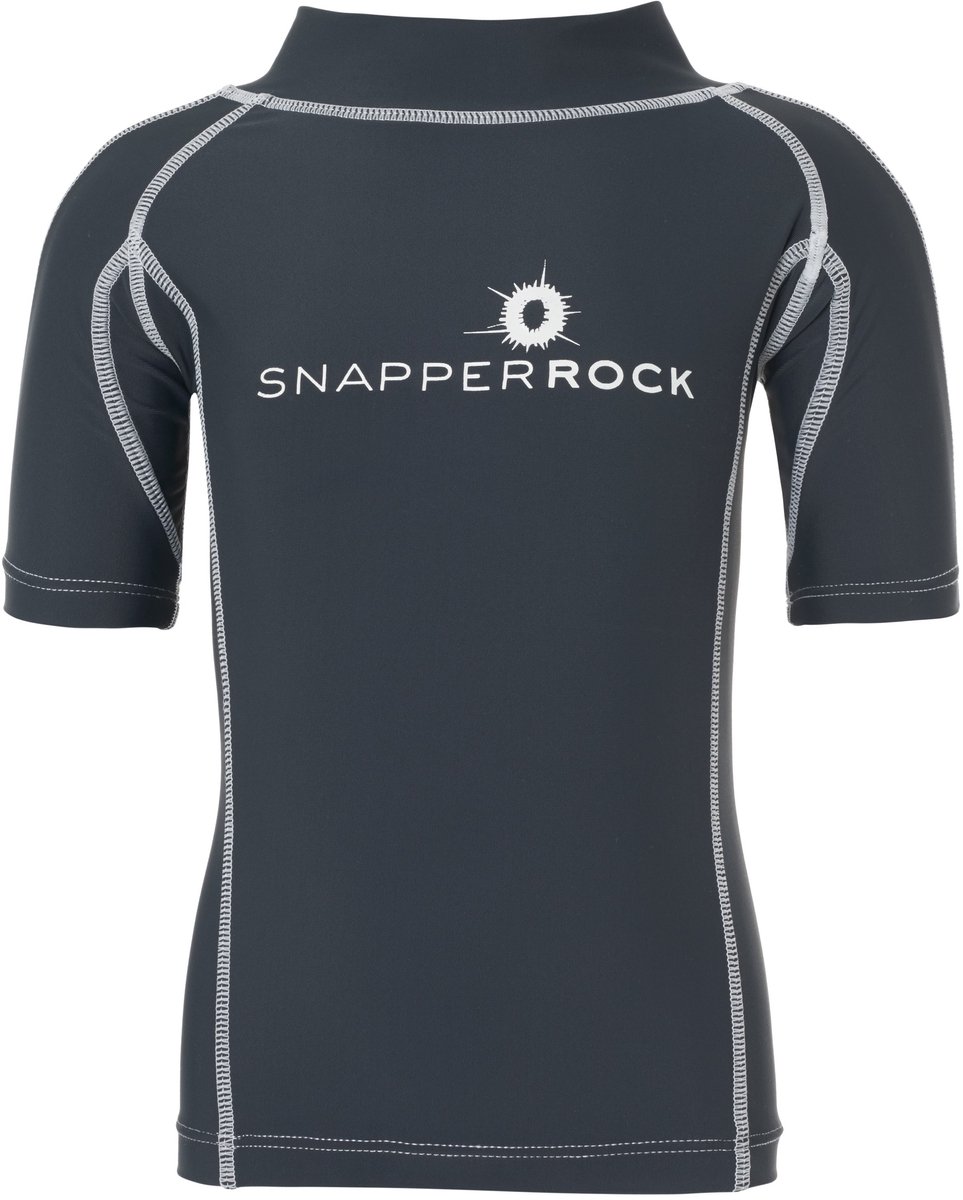 Snapper Rock Unisex UV - zwemshirt - Donkerblauw / Wit — afbeelding 6