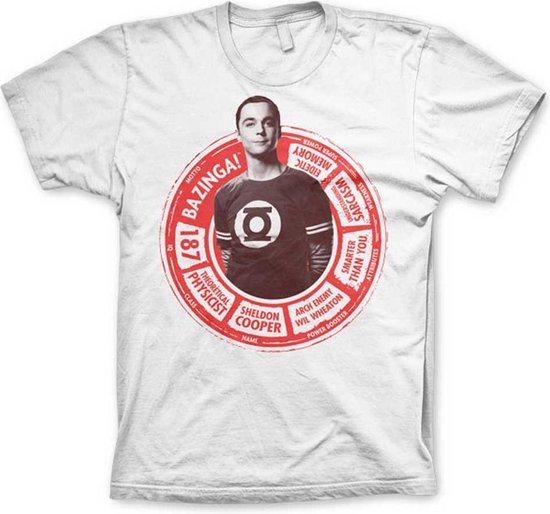Big Bang Theory T-Shirt Team Sheldon | Blau, Rundhals, 100% Baumwolle