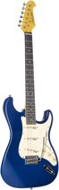 J & D ST Vintage BL blauw  - ST-Style elektrische gitaar