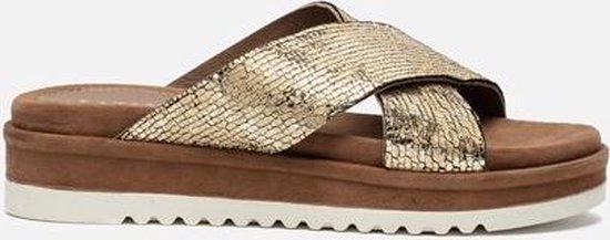 Lazamani Slippers goud - Maat 41 | bol.com