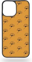 Yellow botanical ornaments Telefoonhoesje - Apple iPhone 12 Pro Max