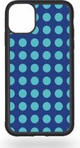 Blue polka dot Telefoonhoesje - Apple iPhone 11
