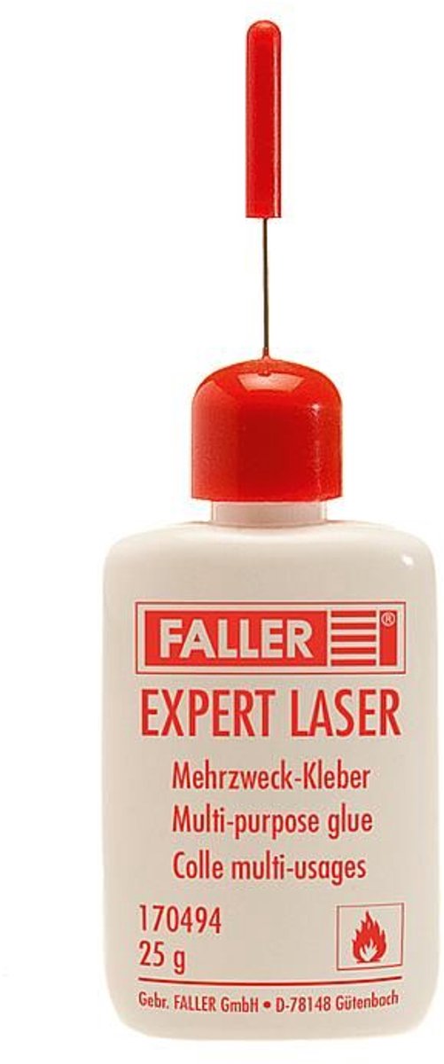 Bol.com Faller Hobbylijm - 170494 Expert Lasercut Lijm - Voor Modelbouwpakketten - 25 gr aanbieding
