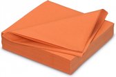 GALA Servetten - Orange - 40x40cm - 25 Stuks - Oranje