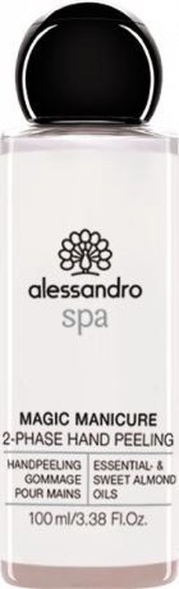 Alessandro SPA Magic Manicure | 2-Phase Hand bol ml 100 Peelingcrème Peeling