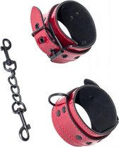Aanpasbare Handboeien - Verstelbaar - Cuffs - BDSM - Bondage - Luxe Verpakking - Party Hard - Bizzare - Rood