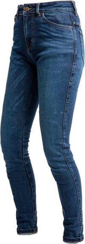 John Doe Luna High Mono Indigo - Maat 33/34 - Broek