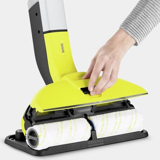 Kärcher Set van 2 microvezelrollen GEEL voor Floor Cleaner FC