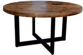 Nancy's Fresno Eettafel - Eetkamertafel - Bistrotafel - Ronde tafel - Mangohout